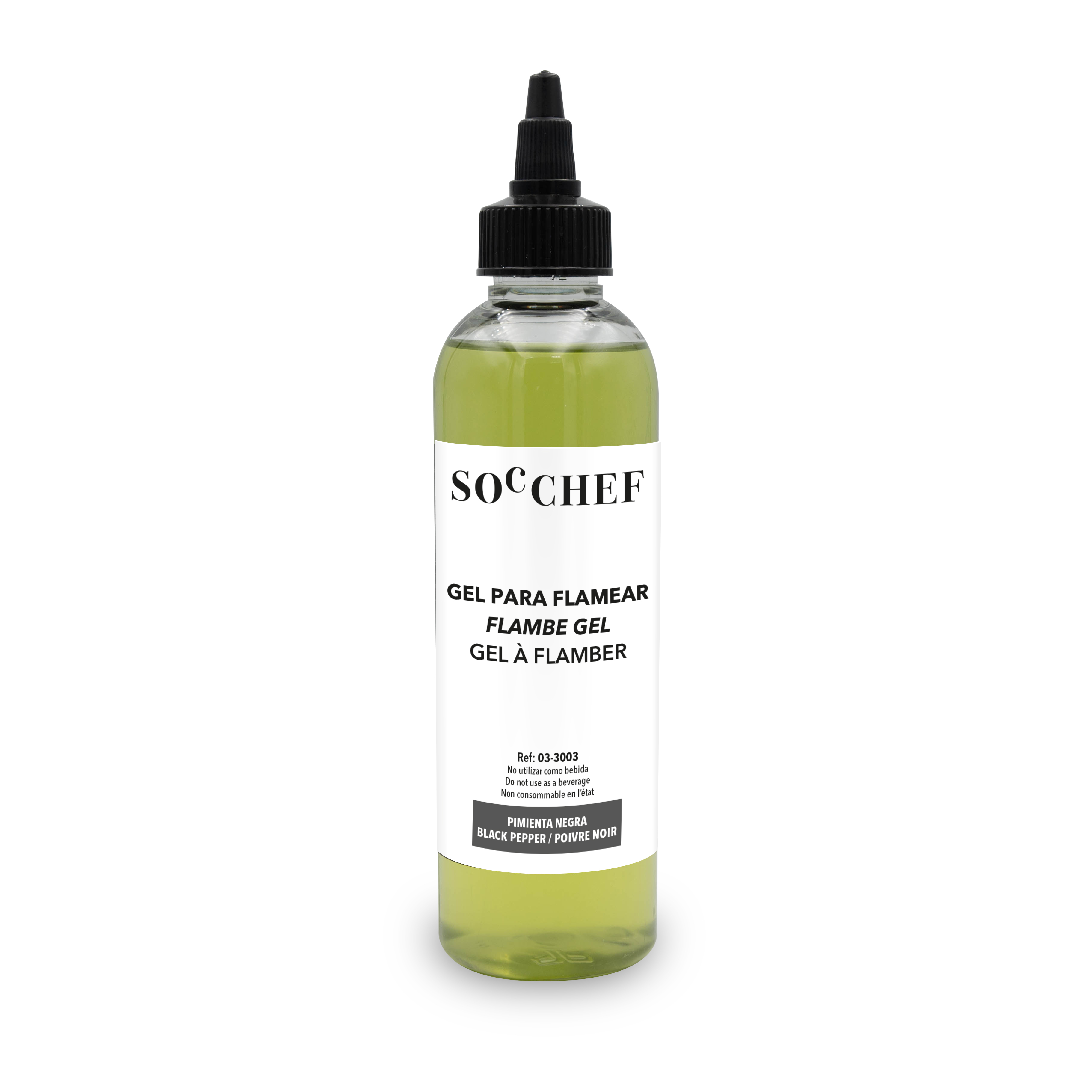 GEL PARA FLAMEAR - PIMIENTA NEGRA 200ml 1